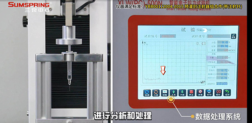 預灌封注射器的活塞滑動性能測試過程